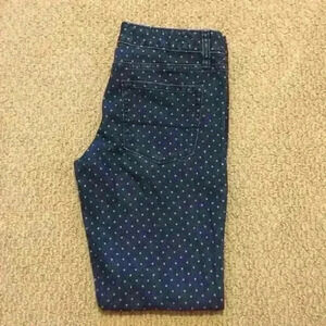 Merona polka dot jeans